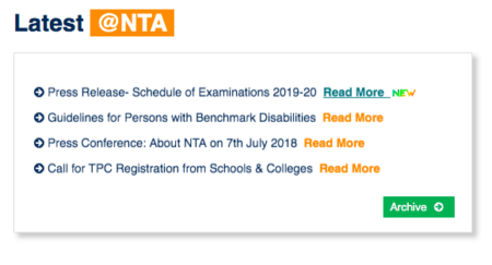 UGC NET June 2020 Exam Schedule