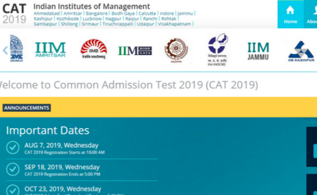 CAT 2019: Last Date to Register 