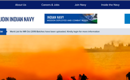 Indian Navy MR 2019 Admit Card 