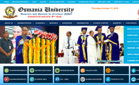 Osmania University UG Exam 