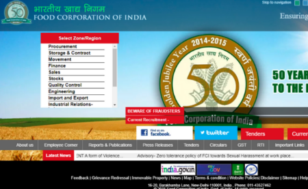 FCI Manager Phase 1 Exam Pattern