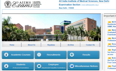 AIIMS Ph.D. January Admit Card 2020 