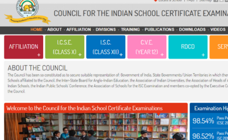 ICSE and ISC Date Sheet 2020