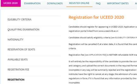 UCEED 2020 Admit Card