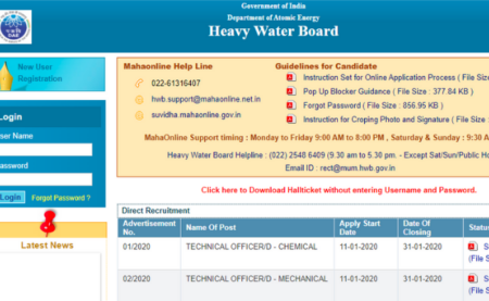 HWB Recruitment 2020