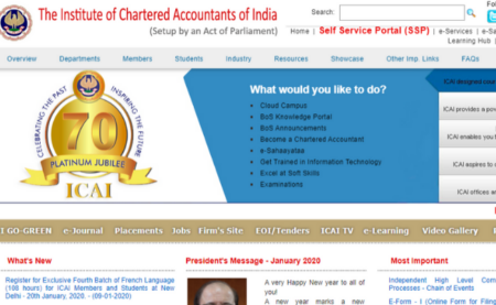 ICAI Recruitment 2020