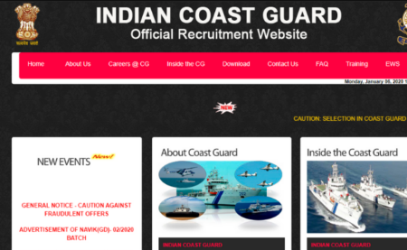 Indian Coast Guard Navik 2020 Recruitment 