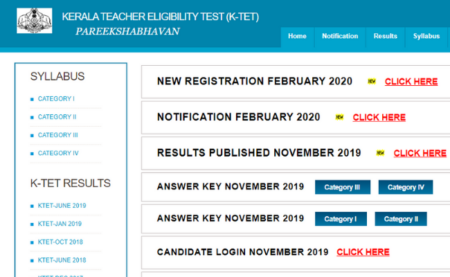 KTET 2020 Application Process